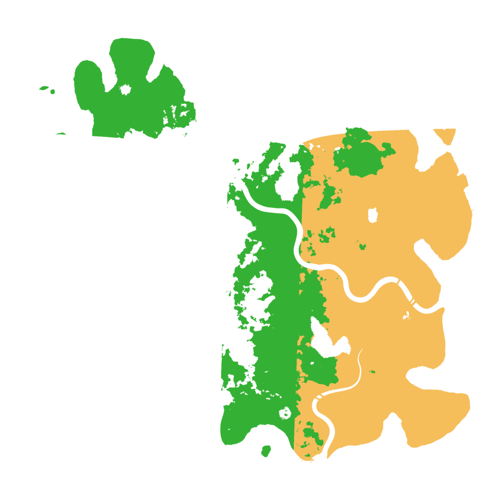 Biome Rust Map: Procedural Map, Size: 4250, Seed: 1326917833