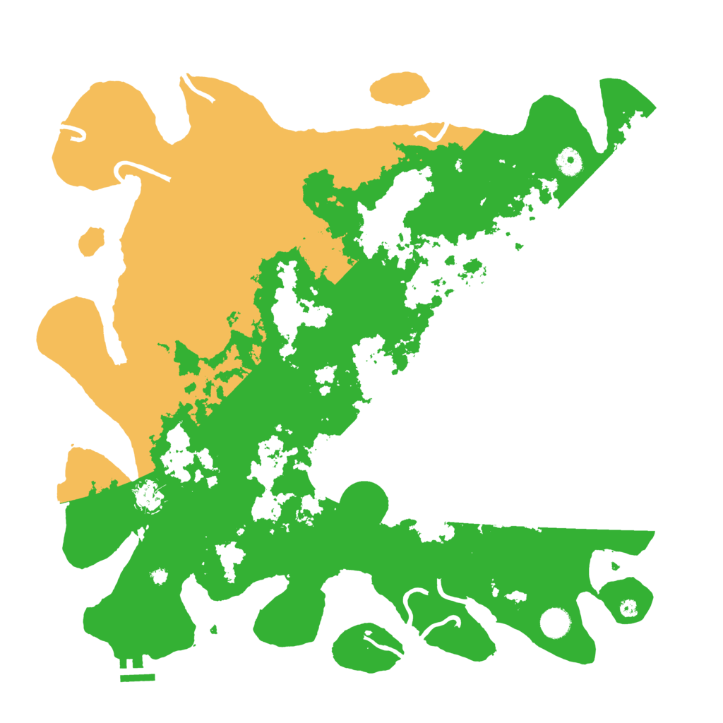 Biome Rust Map: Procedural Map, Size: 4200, Seed: 1247135647