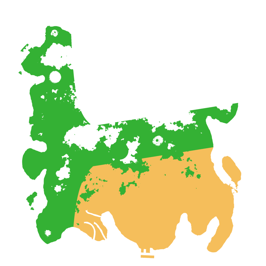 Biome Rust Map: Procedural Map, Size: 4000, Seed: 739156716