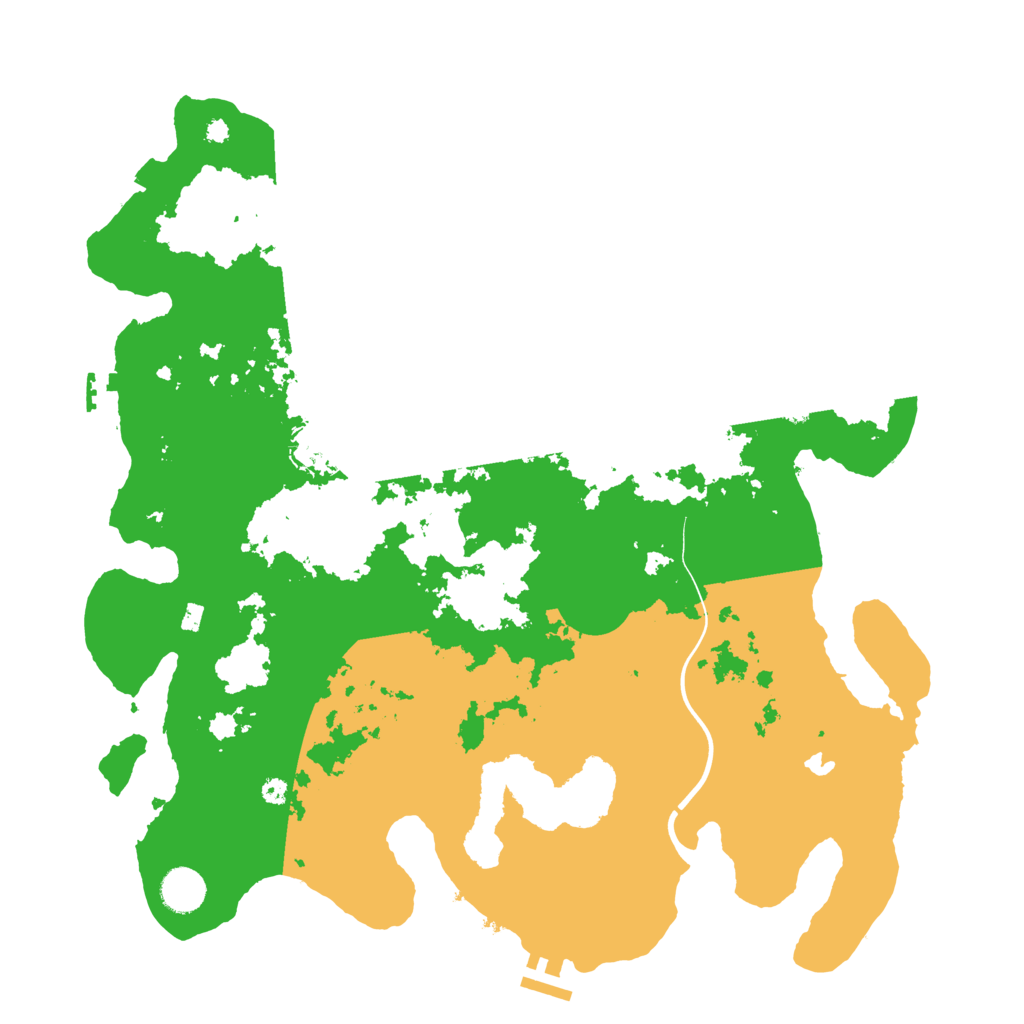 Biome Rust Map: Procedural Map, Size: 4000, Seed: 739156716