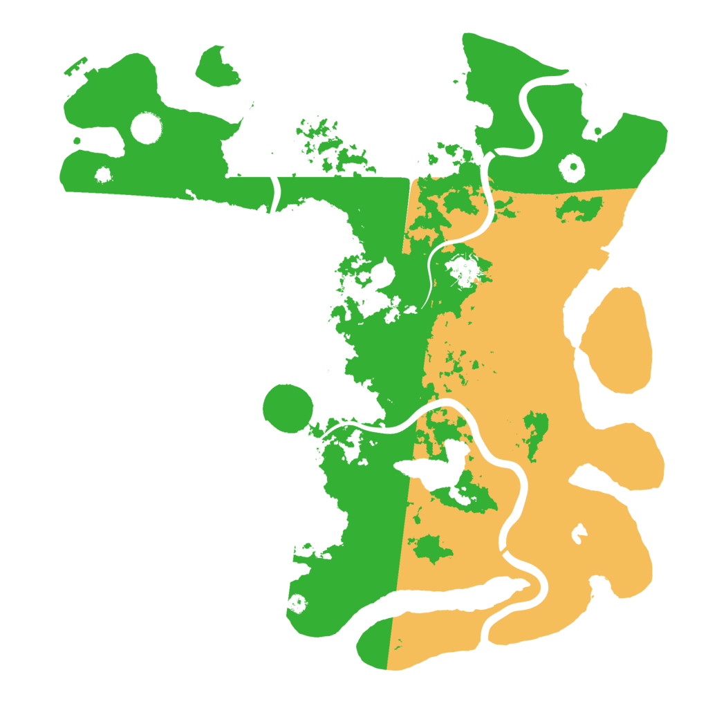 Biome Rust Map: Procedural Map, Size: 4000, Seed: 1721717716