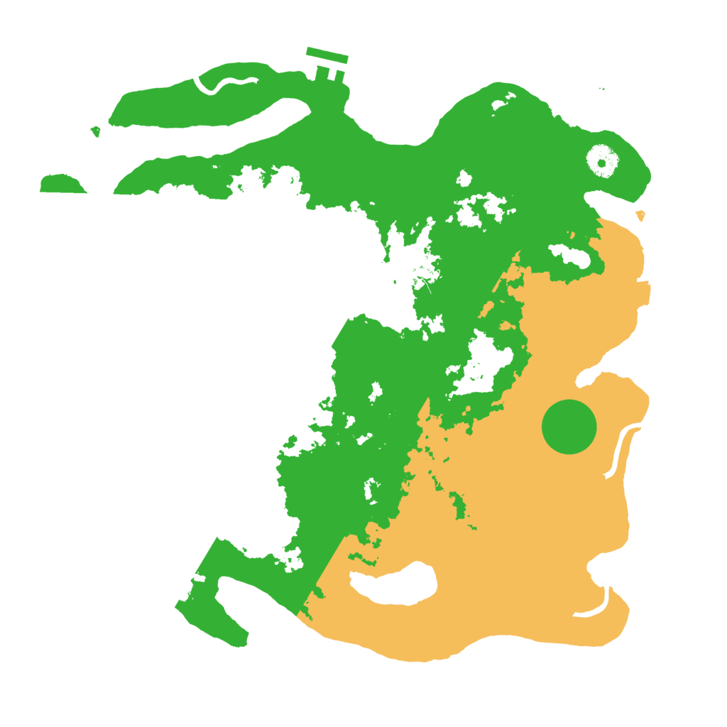 Biome Rust Map: Procedural Map, Size: 3500, Seed: 1049178877