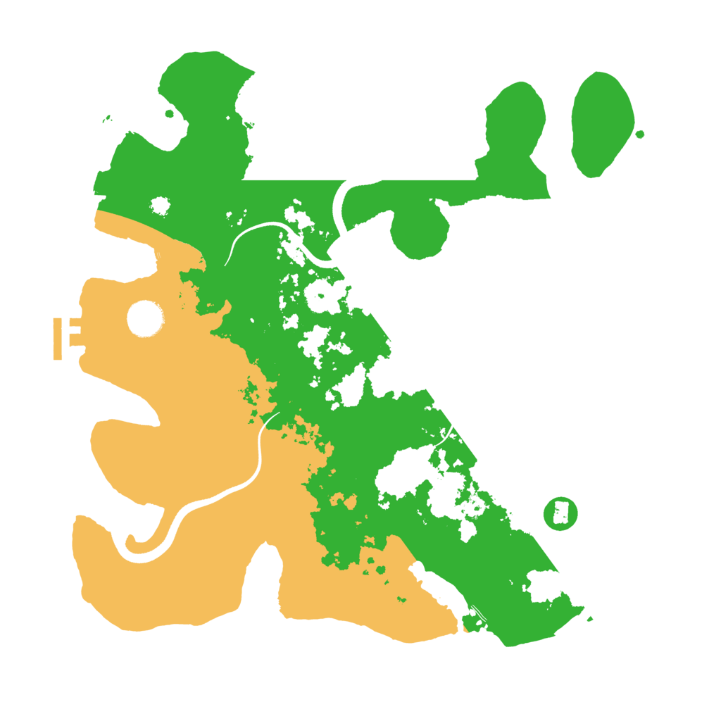 Biome Rust Map: Procedural Map, Size: 3475, Seed: 8906471