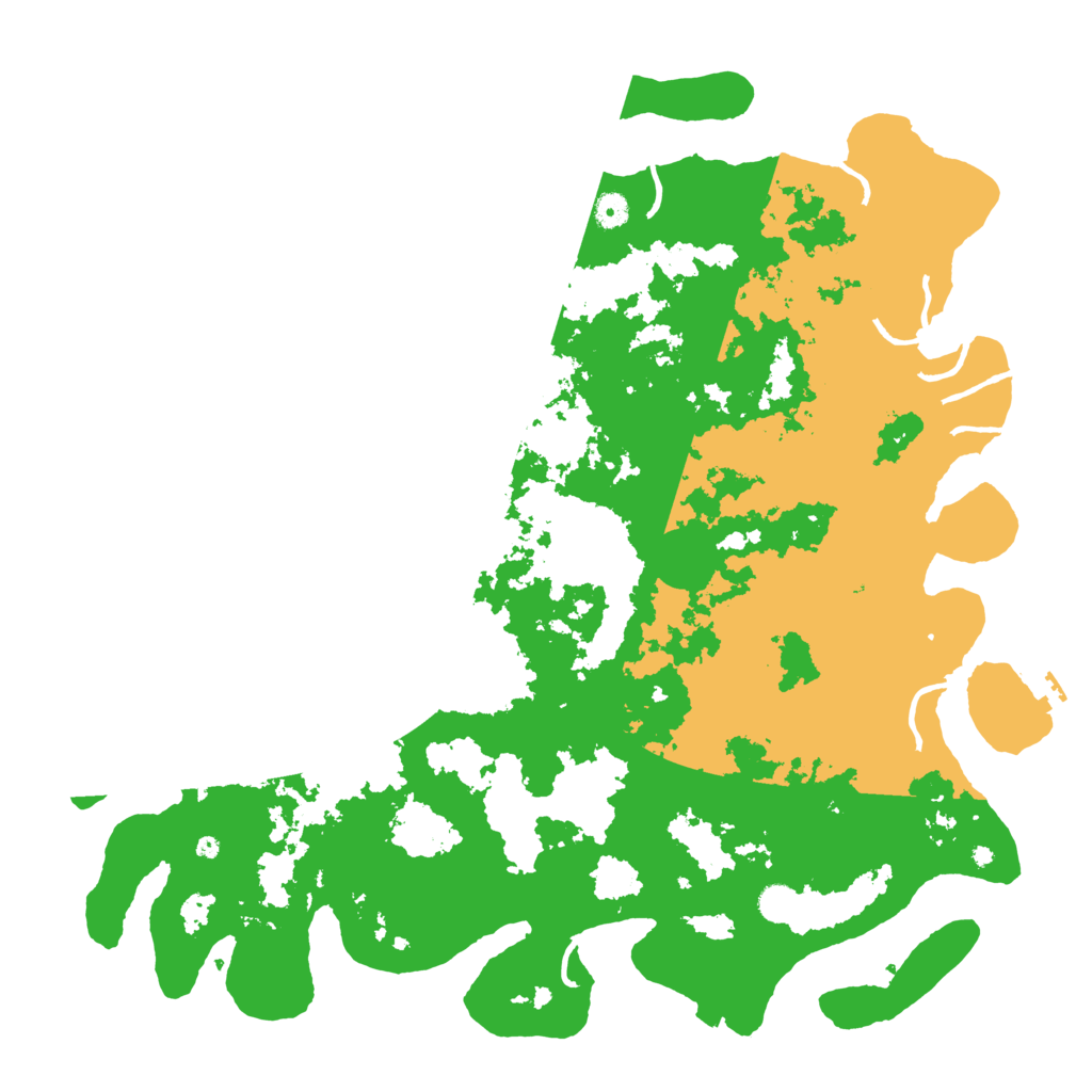 Biome Rust Map: Procedural Map, Size: 5000, Seed: 1500161044