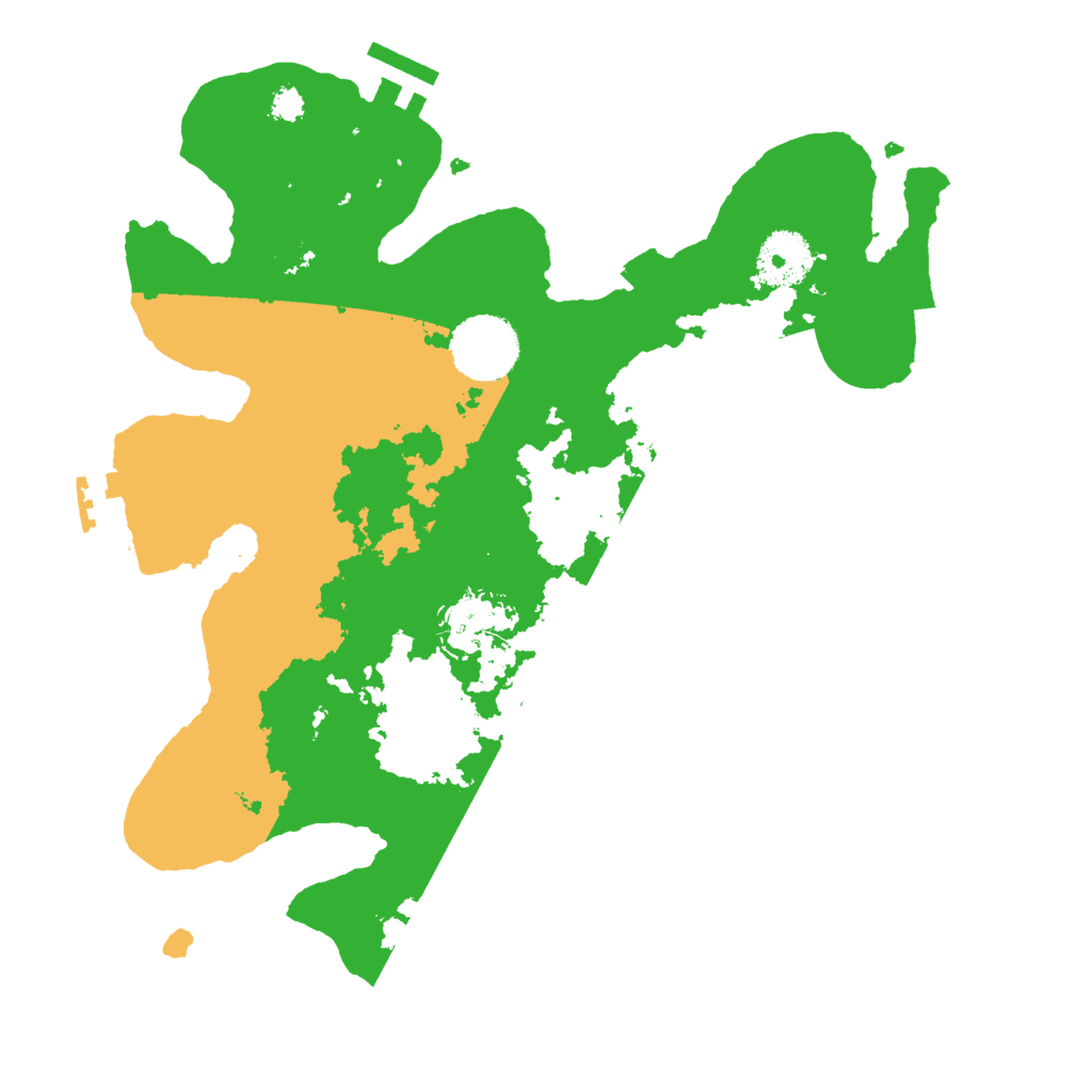 Biome Rust Map: Procedural Map, Size: 3000, Seed: 1744368492