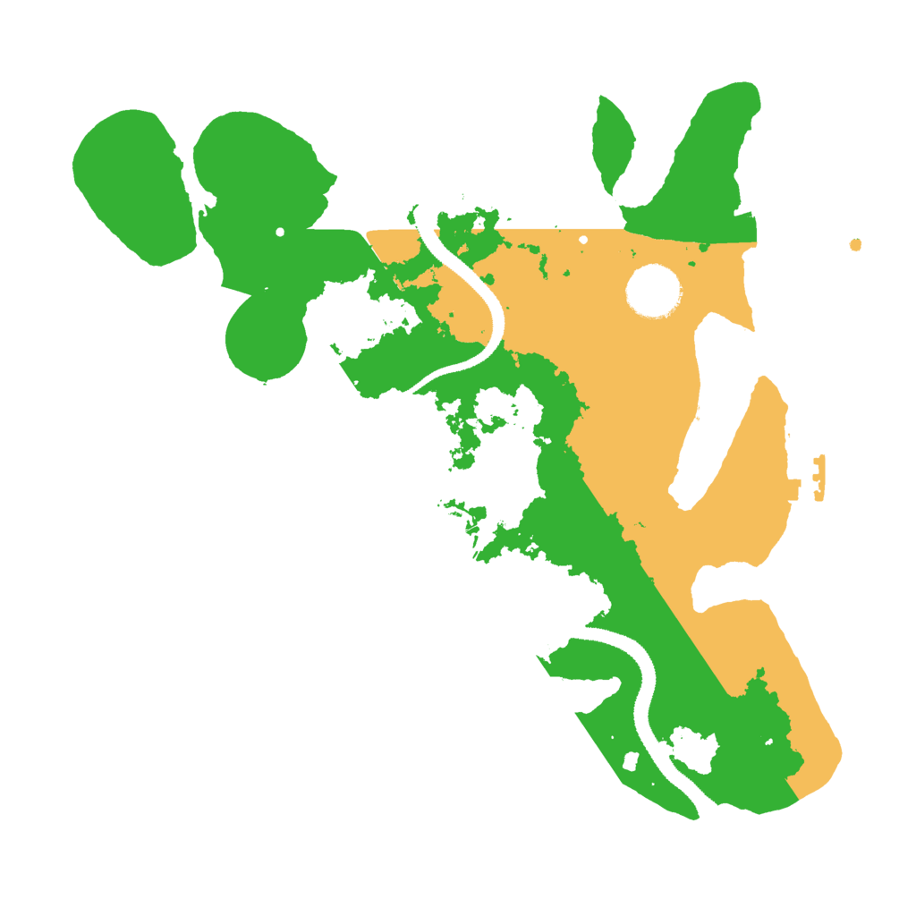 Biome Rust Map: Procedural Map, Size: 3000, Seed: 1341895070