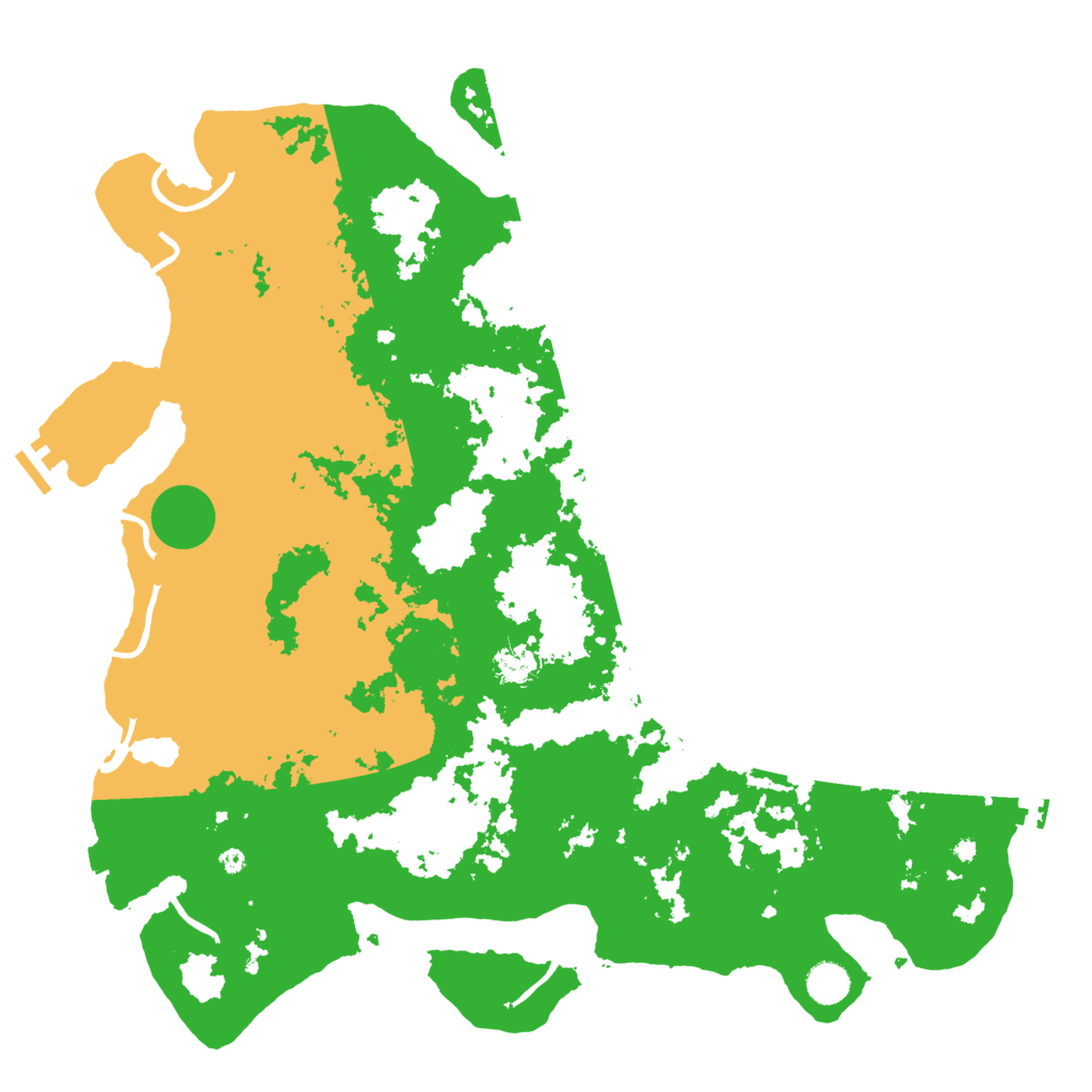 Biome Rust Map: Procedural Map, Size: 4500, Seed: 1148874494