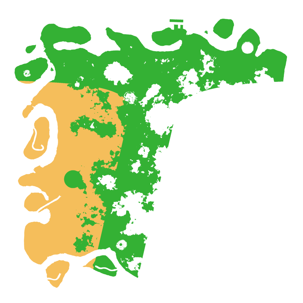 Biome Rust Map: Procedural Map, Size: 4500, Seed: 50389518