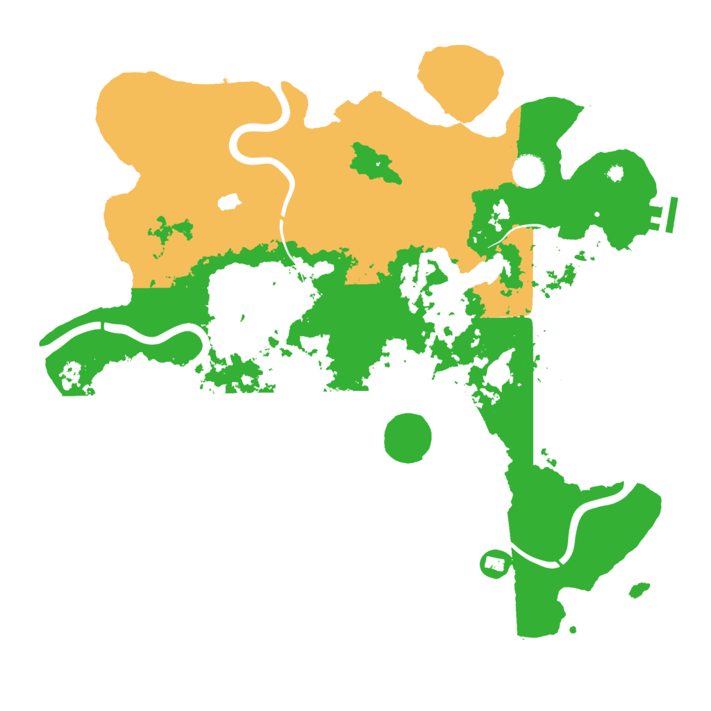 Biome Rust Map: Procedural Map, Size: 4000, Seed: 985881