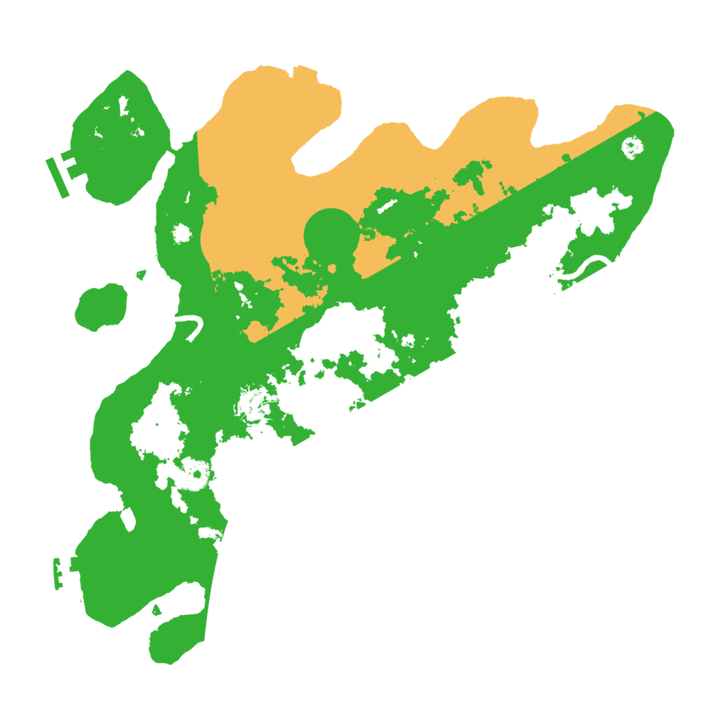 Biome Rust Map: Procedural Map, Size: 3500, Seed: 1034611498