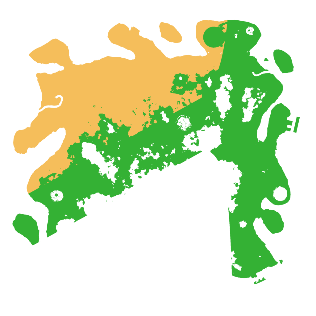 Biome Rust Map: Procedural Map, Size: 4000, Seed: 1553536948