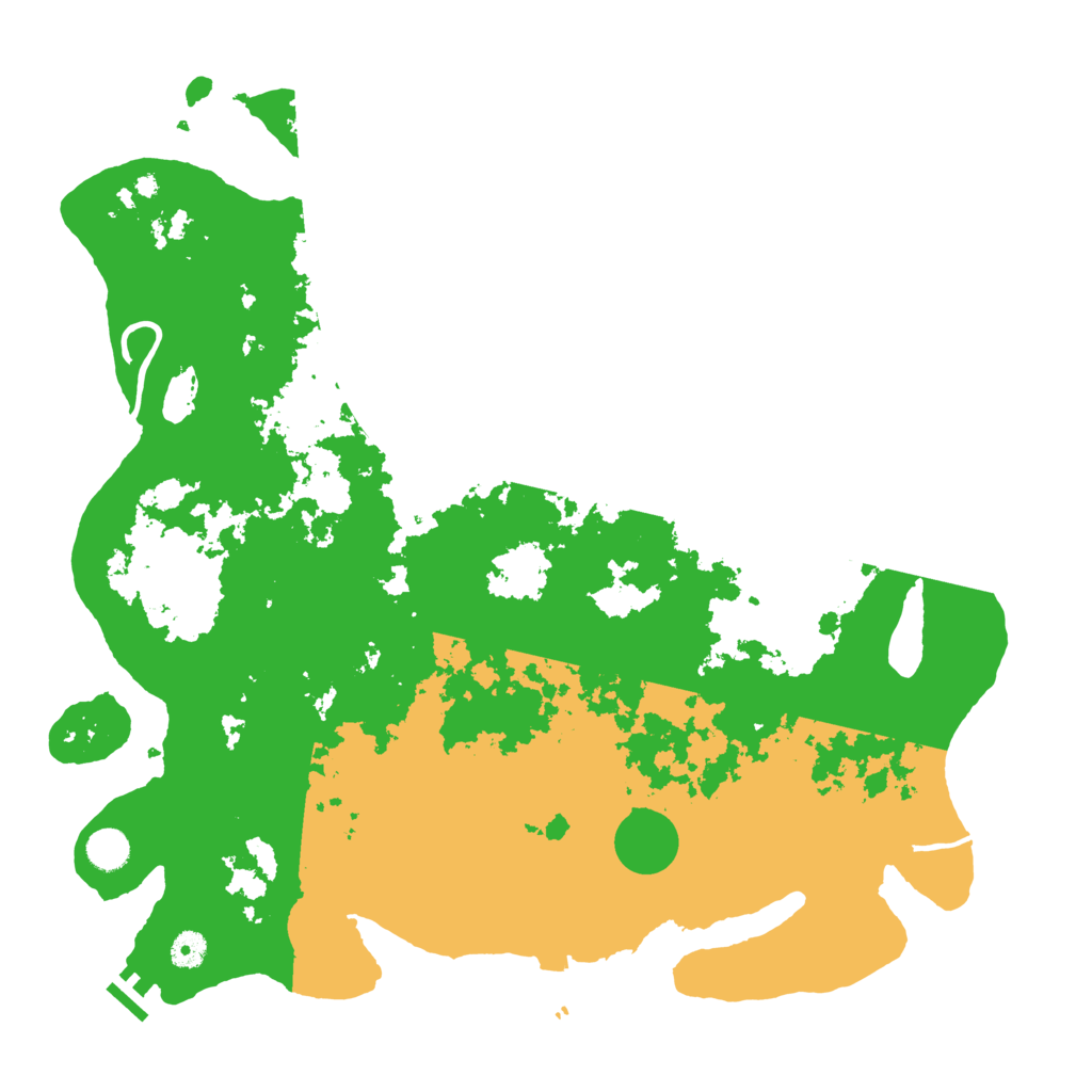 Biome Rust Map: Procedural Map, Size: 4500, Seed: 1785145597