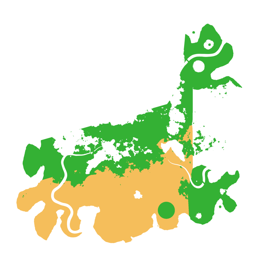 Biome Rust Map: Procedural Map, Size: 4000, Seed: 215172157
