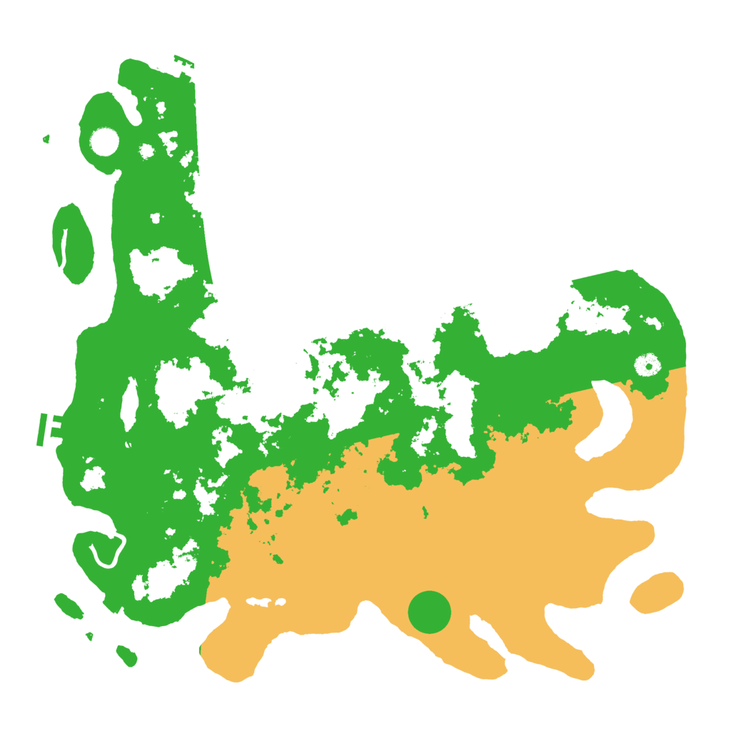 Biome Rust Map: Procedural Map, Size: 4500, Seed: 785493325