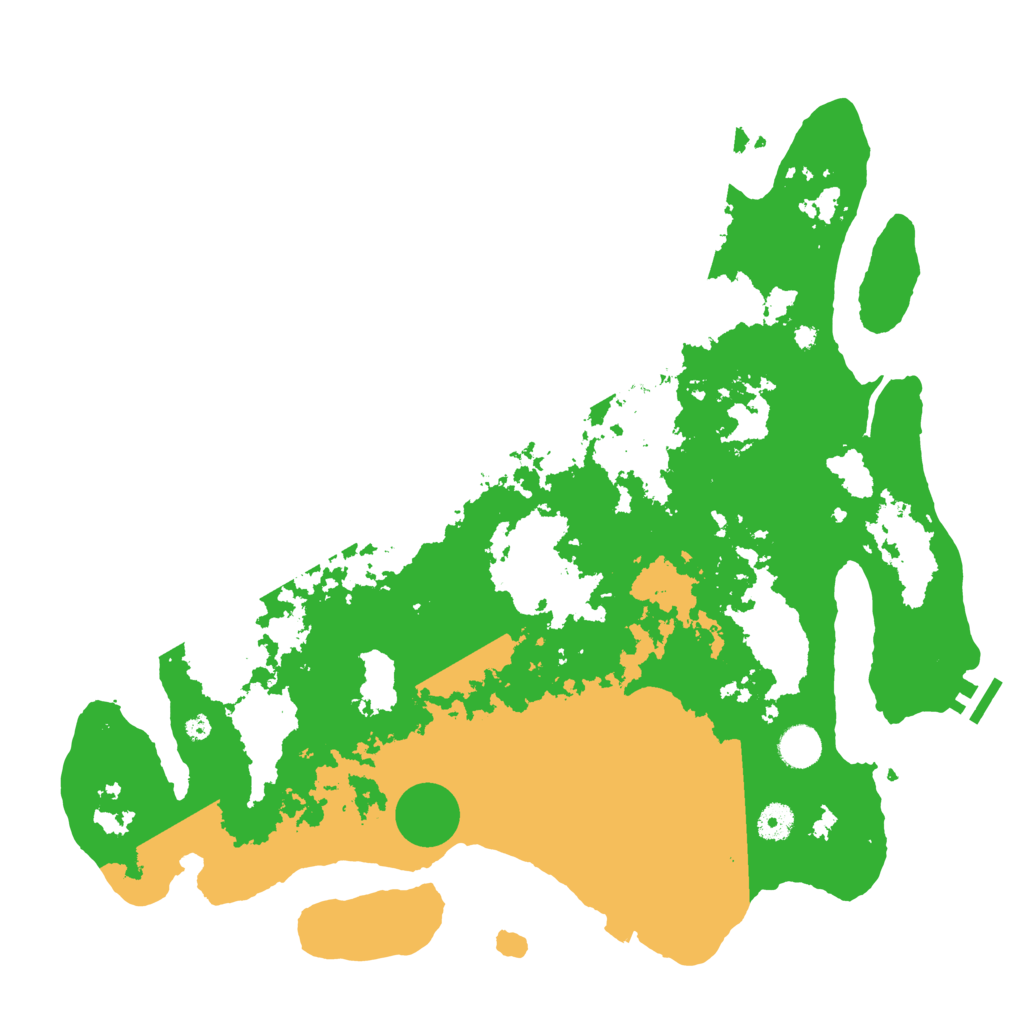 Biome Rust Map: Procedural Map, Size: 4200, Seed: 118149066