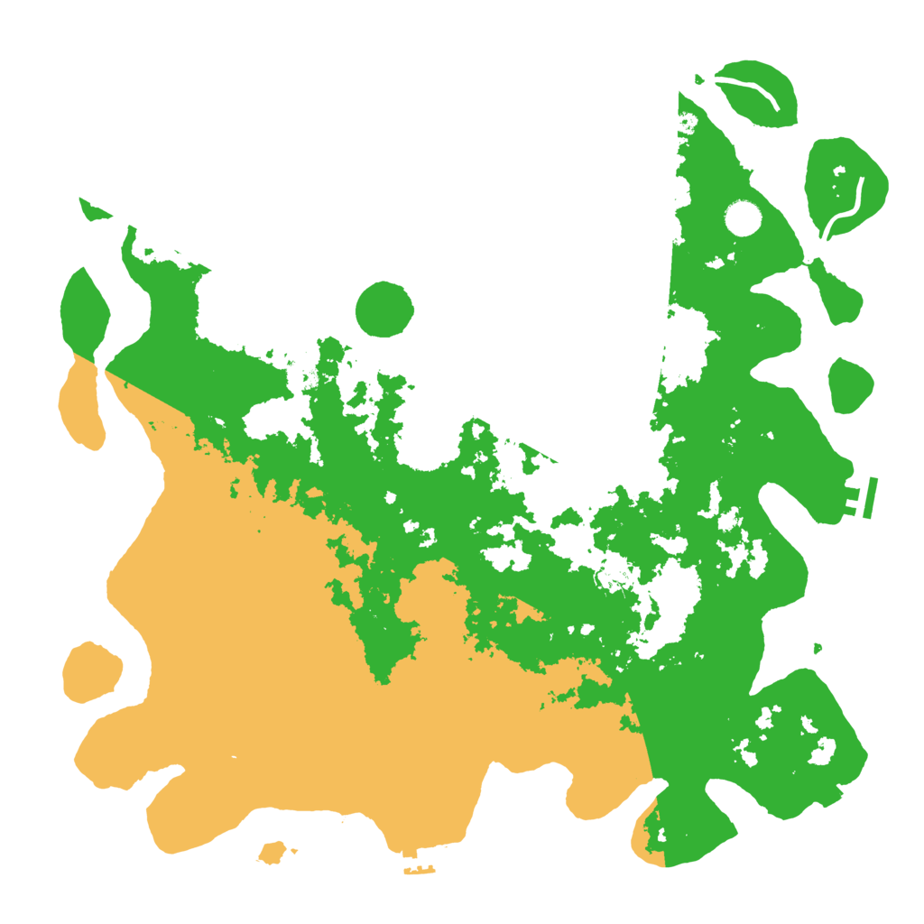 Biome Rust Map: Procedural Map, Size: 4500, Seed: 1142705948