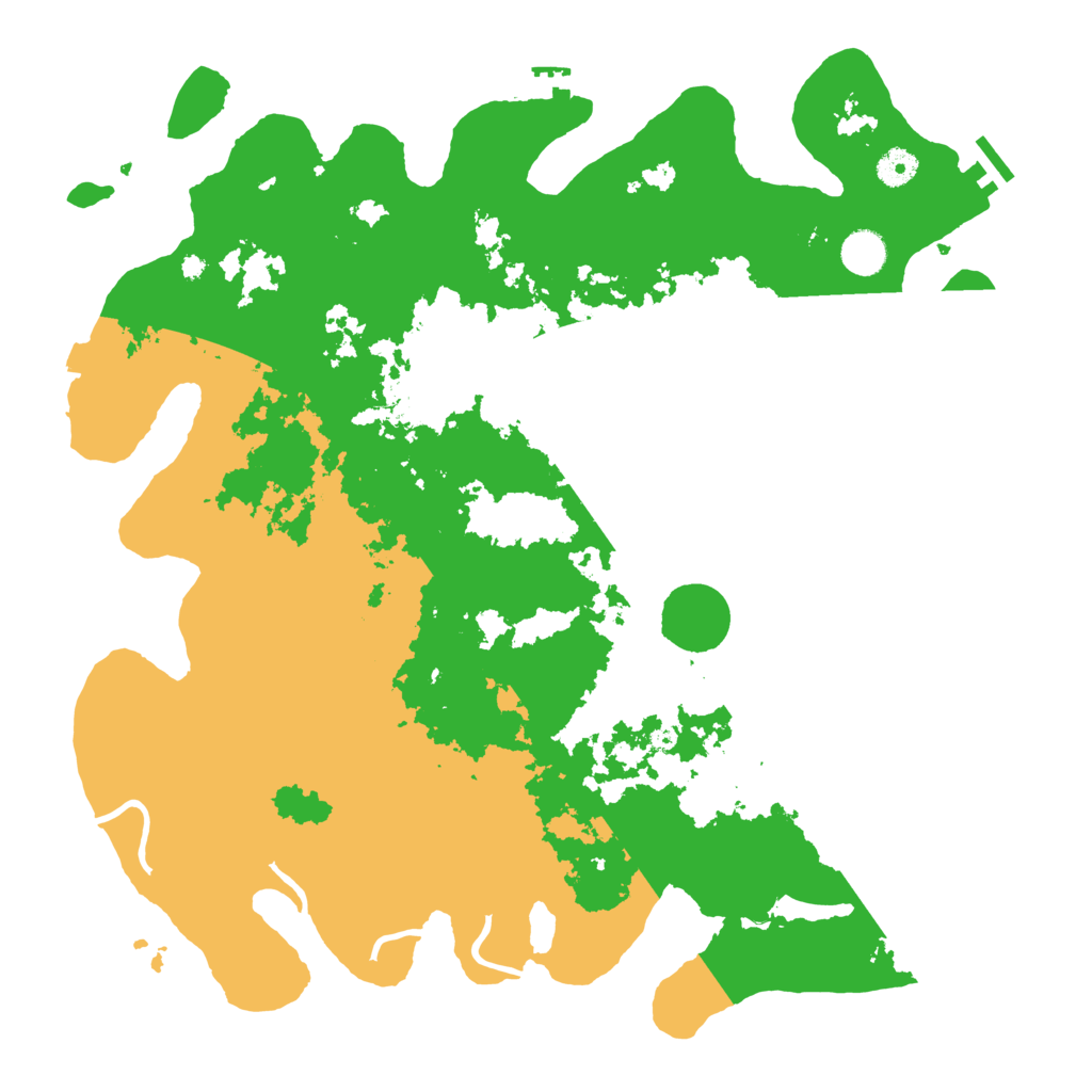 Biome Rust Map: Procedural Map, Size: 4250, Seed: 156532697