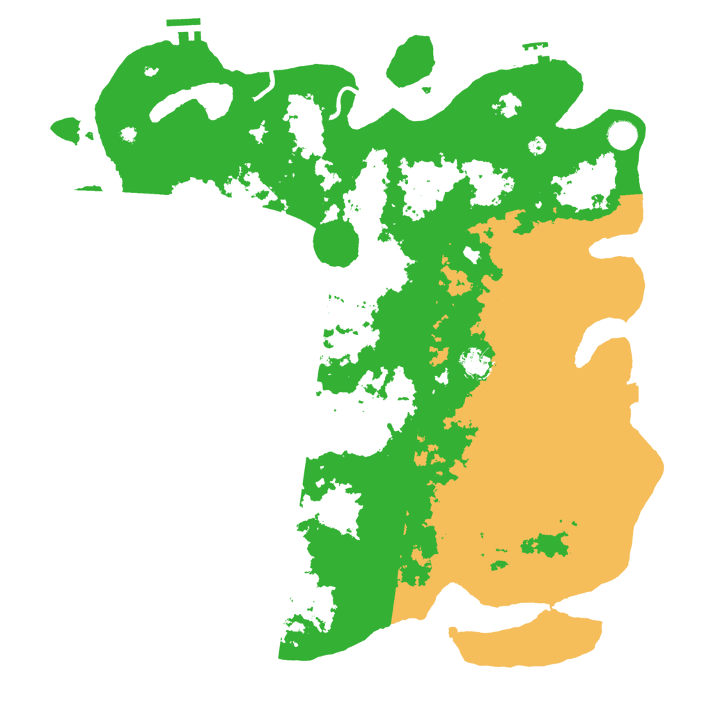 Biome Rust Map: Procedural Map, Size: 4250, Seed: 1246978812