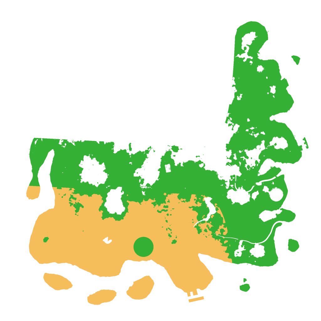 Biome Rust Map: Procedural Map, Size: 4250, Seed: 456230