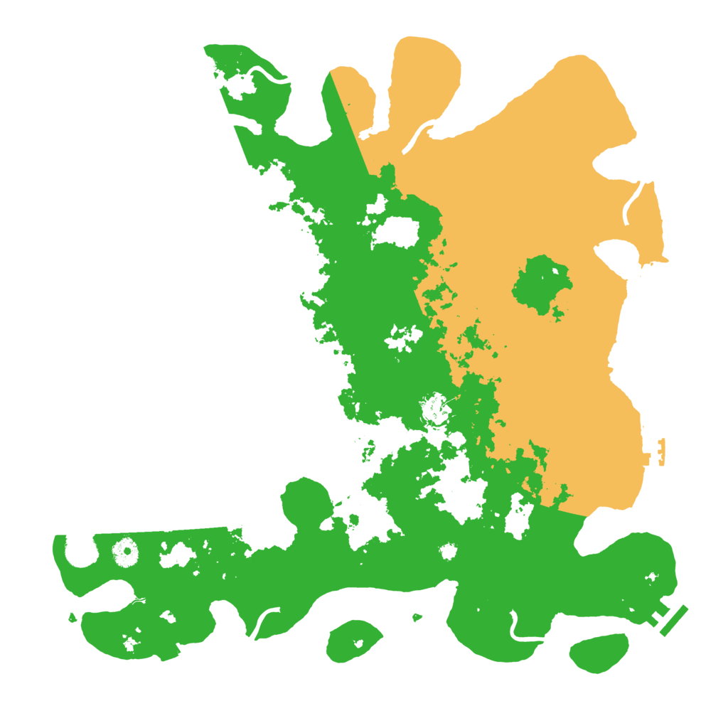 Biome Rust Map: Procedural Map, Size: 4000, Seed: 533549988