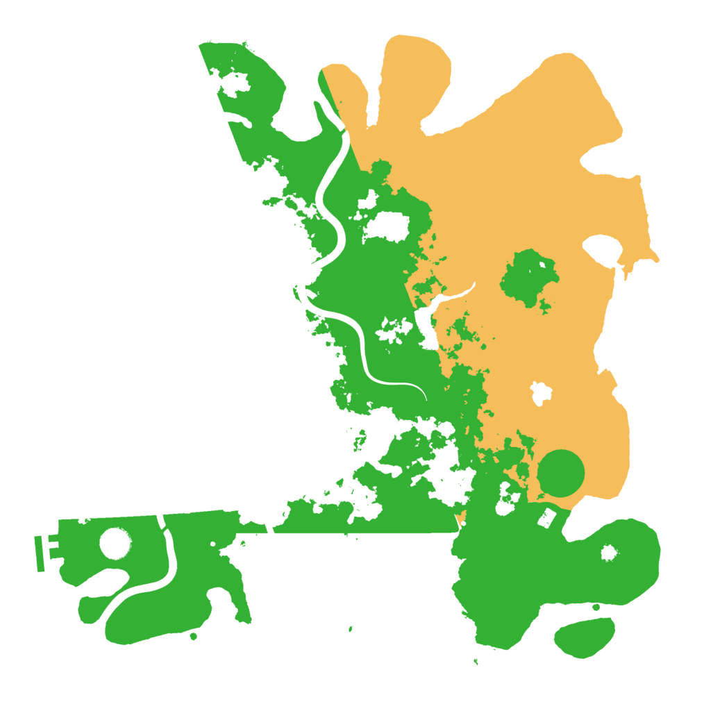 Biome Rust Map: Procedural Map, Size: 4000, Seed: 533549988