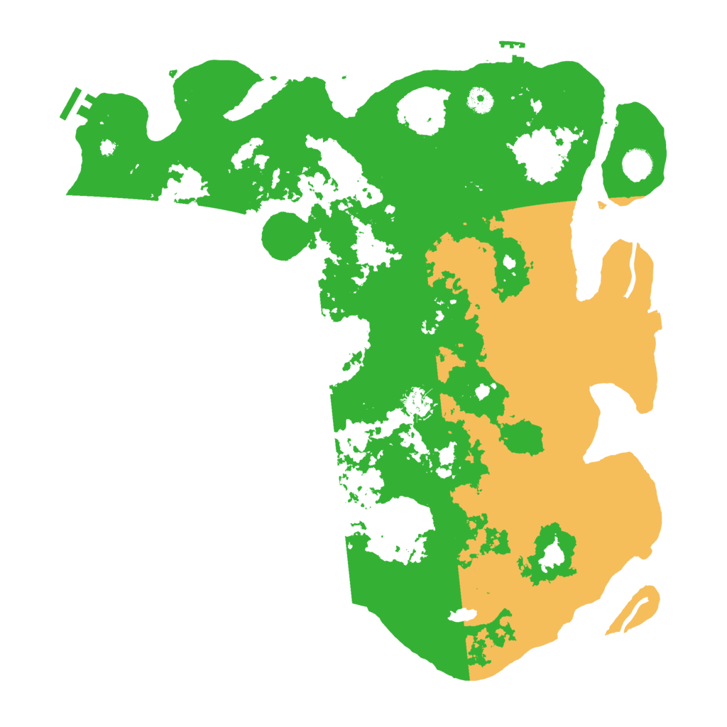 Biome Rust Map: Procedural Map, Size: 4250, Seed: 1231947766