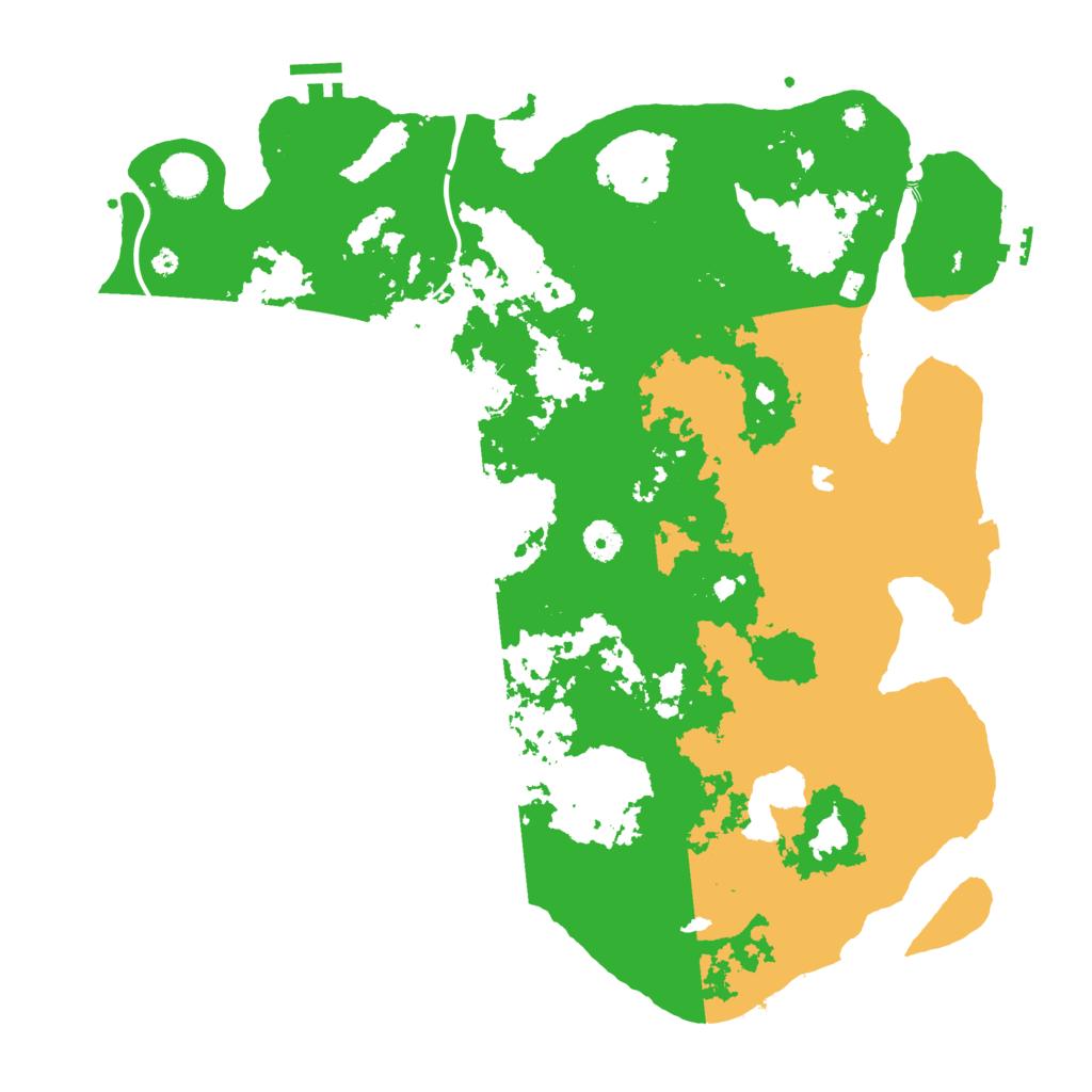 Biome Rust Map: Procedural Map, Size: 4250, Seed: 1231947766