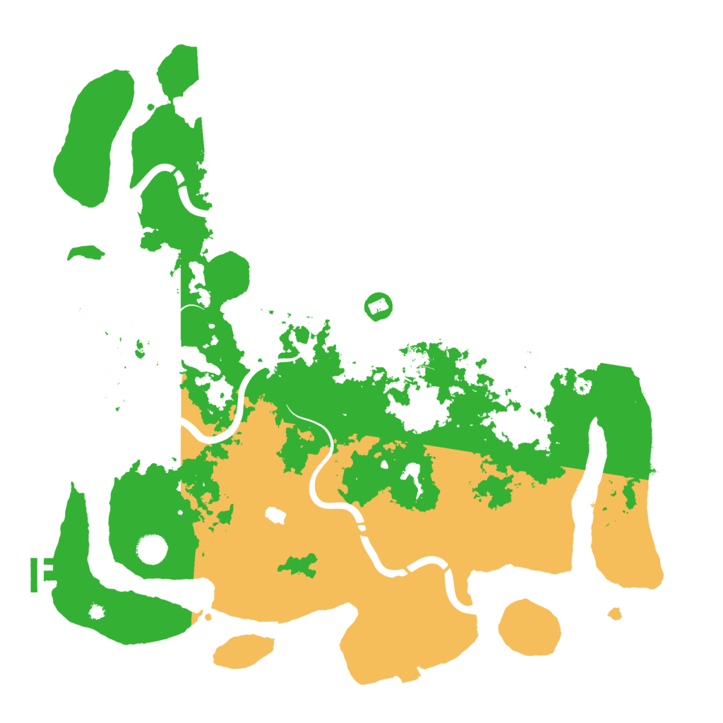 Biome Rust Map: Procedural Map, Size: 4250, Seed: 228853101