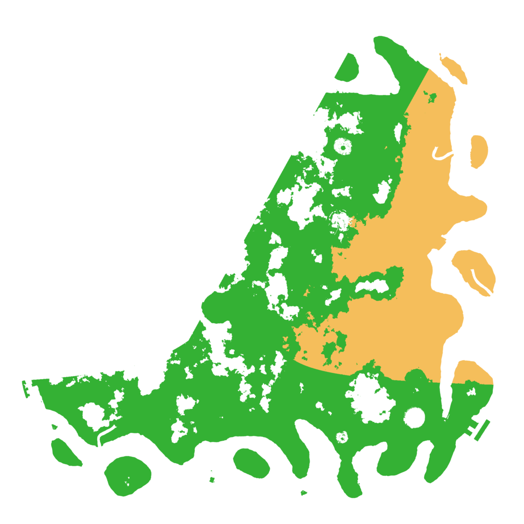 Biome Rust Map: Procedural Map, Size: 4500, Seed: 661748326