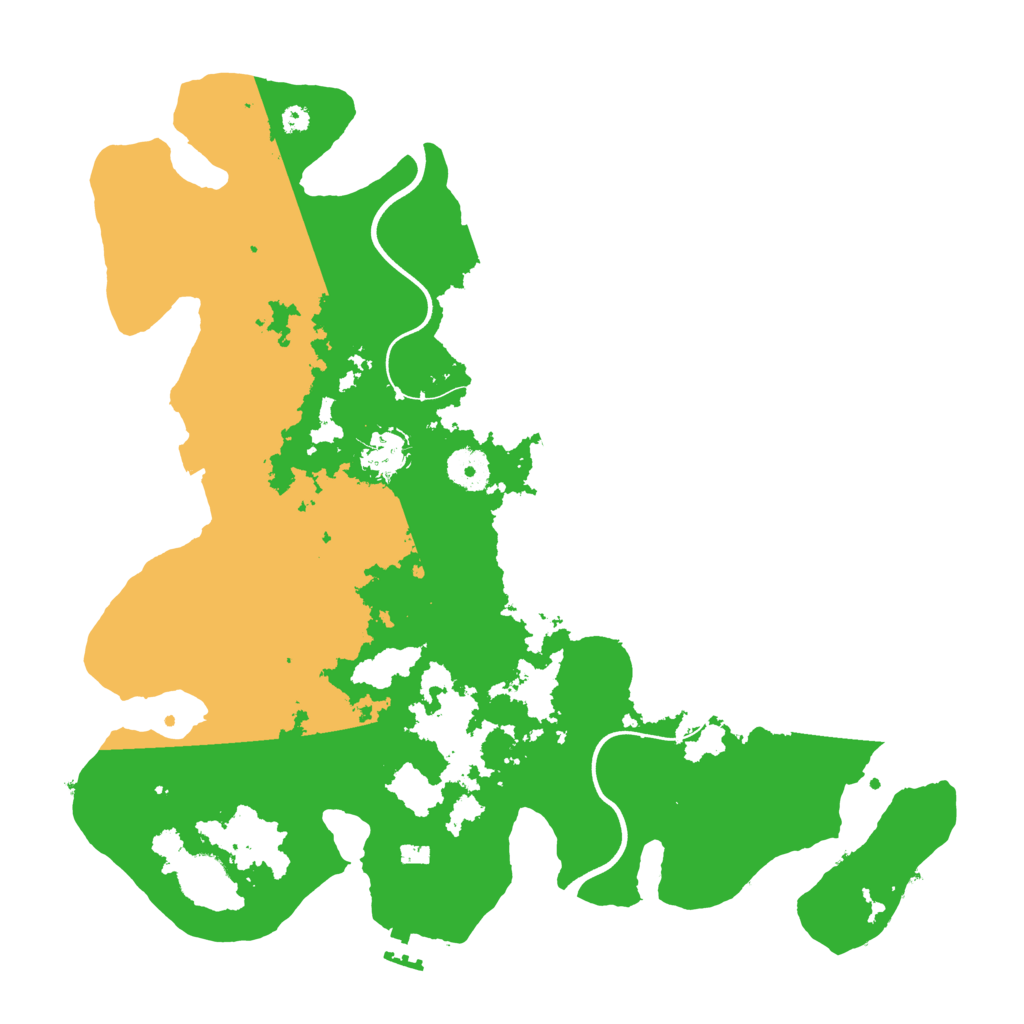 Biome Rust Map: Procedural Map, Size: 3750, Seed: 1116340036