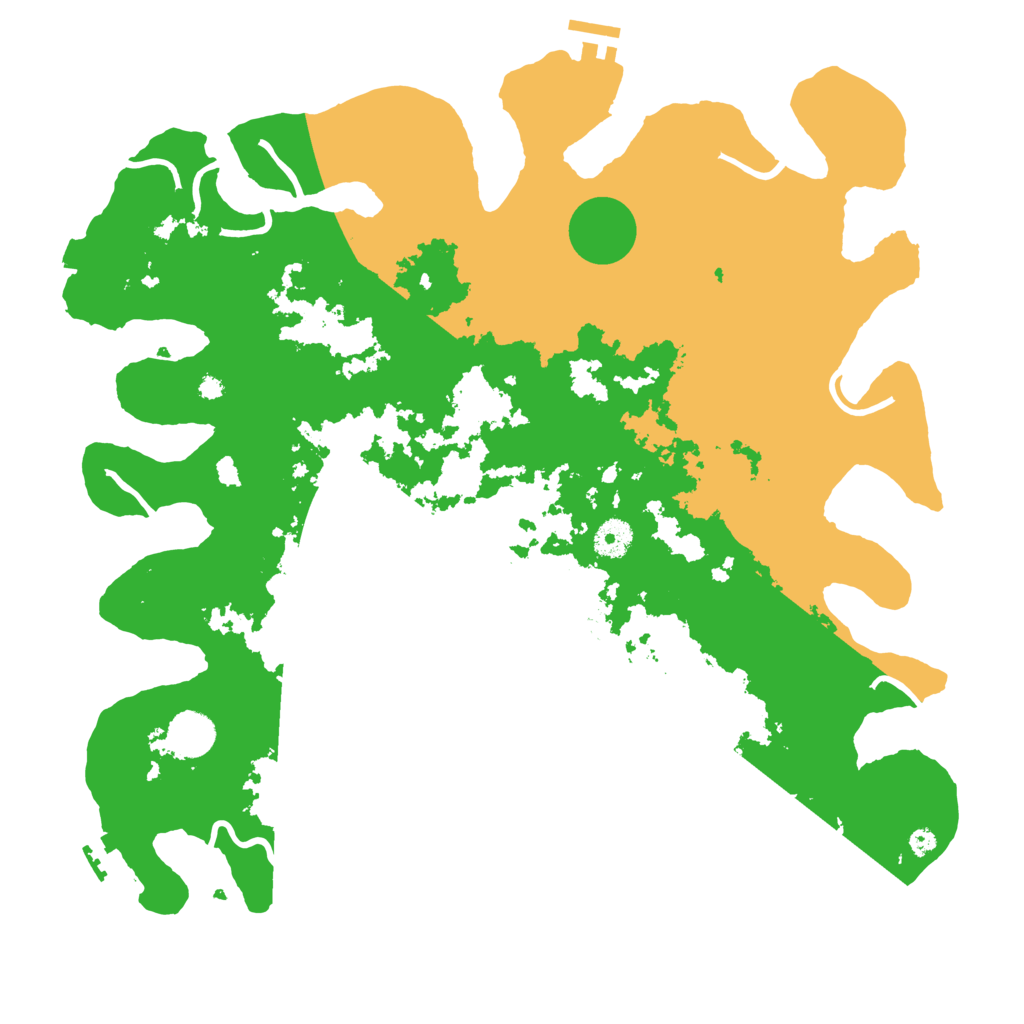 Biome Rust Map: Procedural Map, Size: 4000, Seed: 523174329