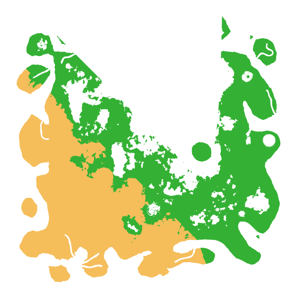 Biome Rust Map: Procedural Map, Size: 4250, Seed: 575472