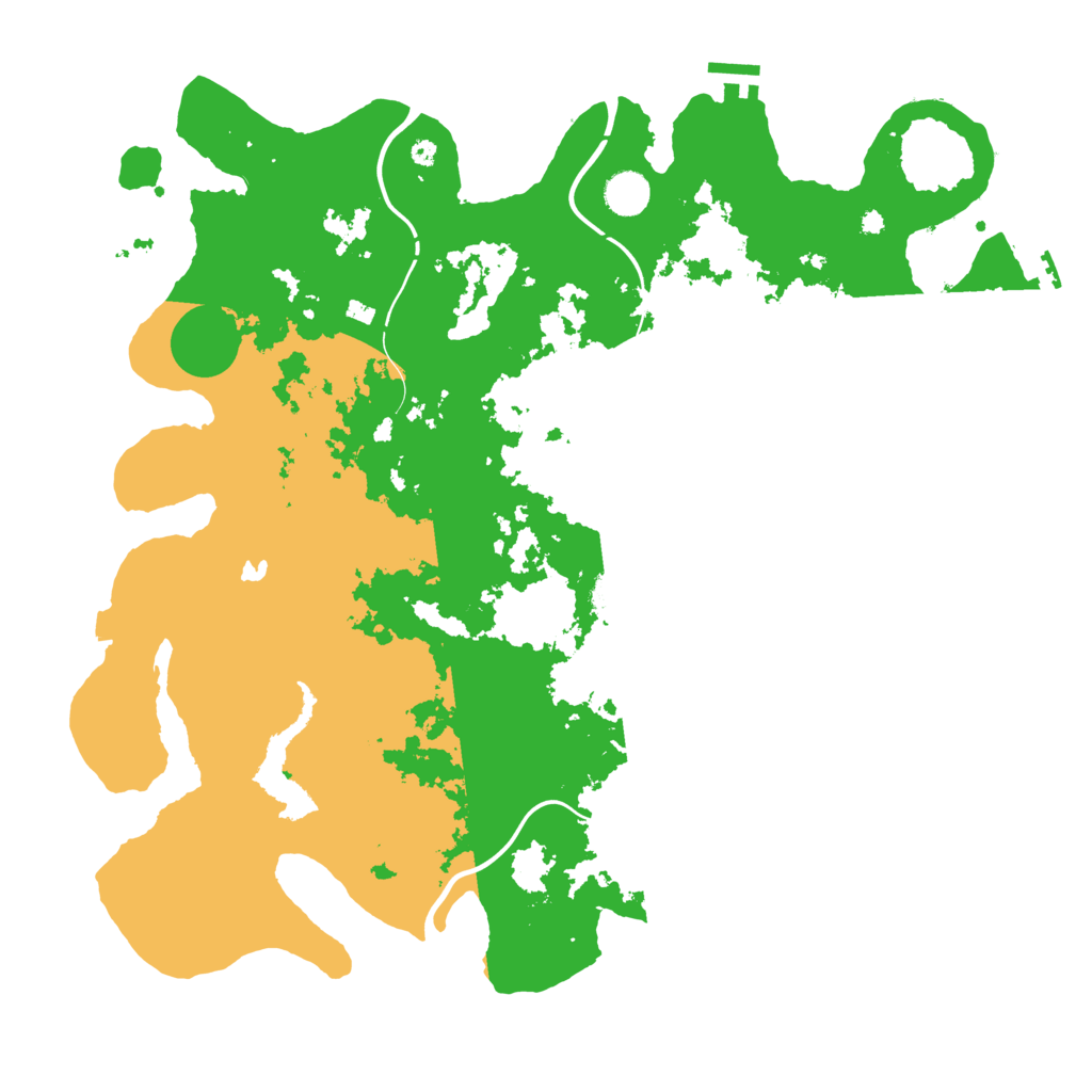 Biome Rust Map: Procedural Map, Size: 4250, Seed: 2062756521