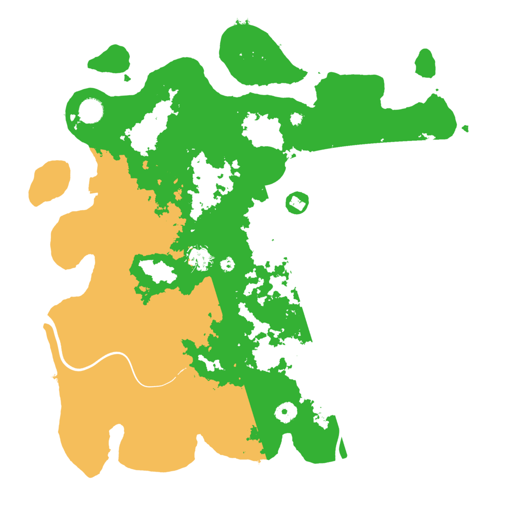 Biome Rust Map: Procedural Map, Size: 3750, Seed: 562404