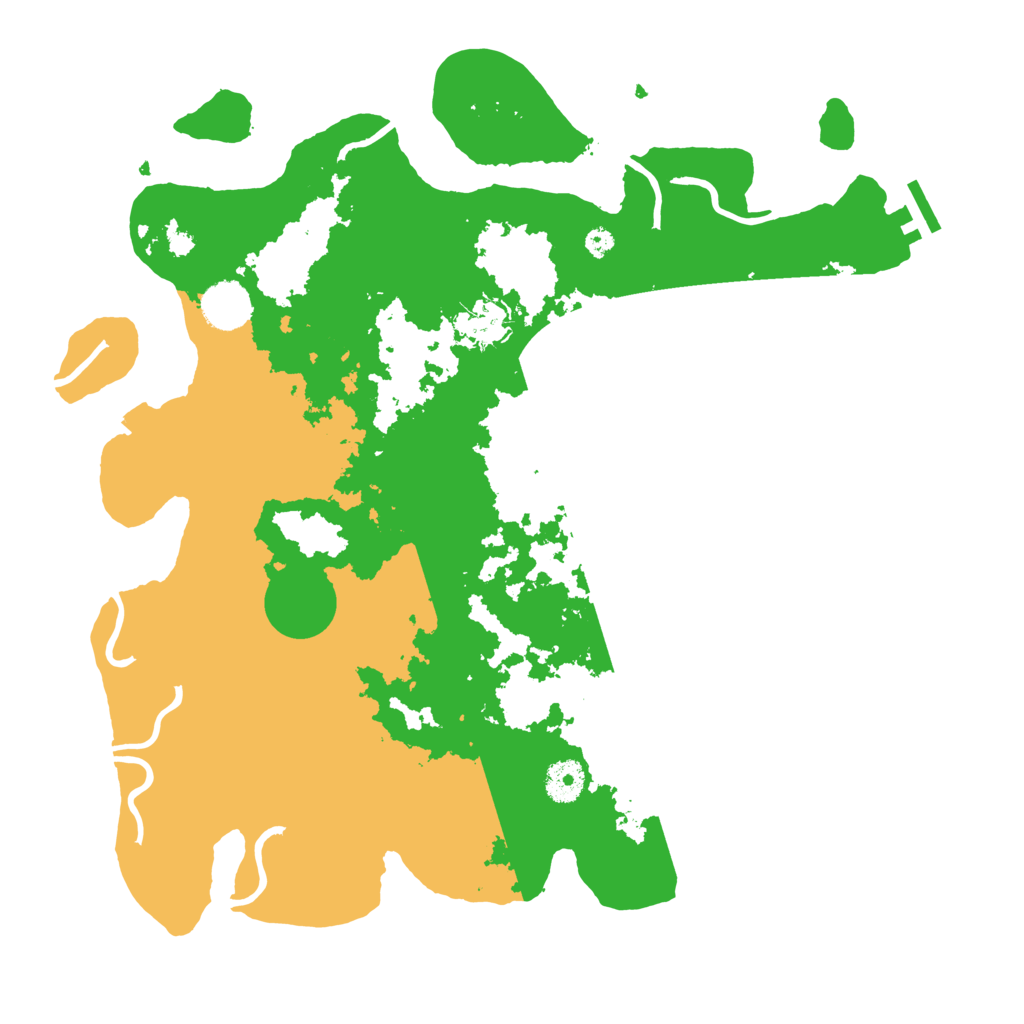 Biome Rust Map: Procedural Map, Size: 3750, Seed: 562404