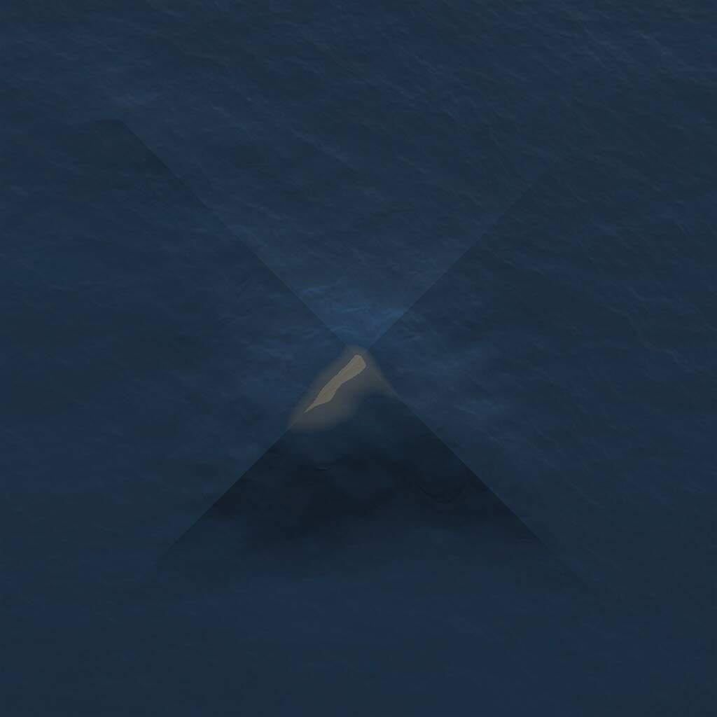 Rust Map: Procedural Map, Size: 1000, Seed: 2140536499, 1 Monuments