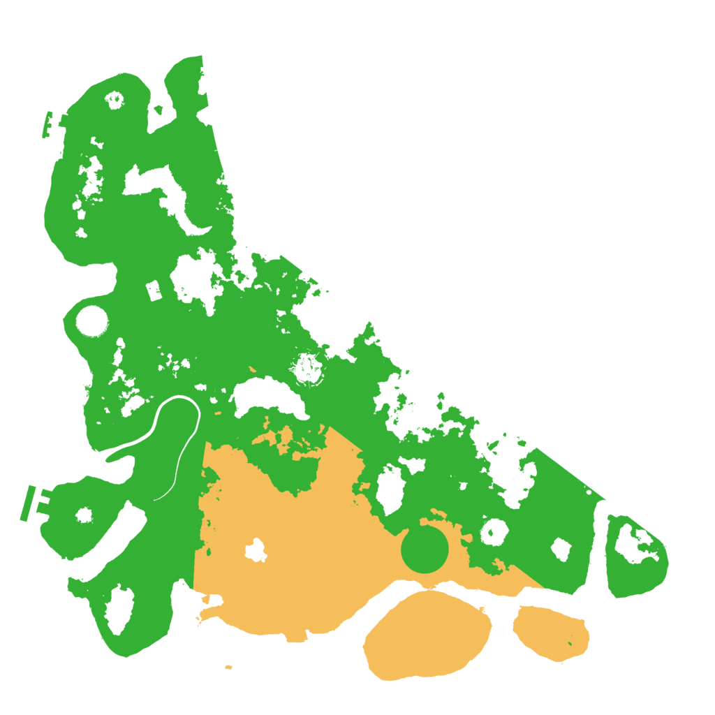 Biome Rust Map: Procedural Map, Size: 4000, Seed: 683597493