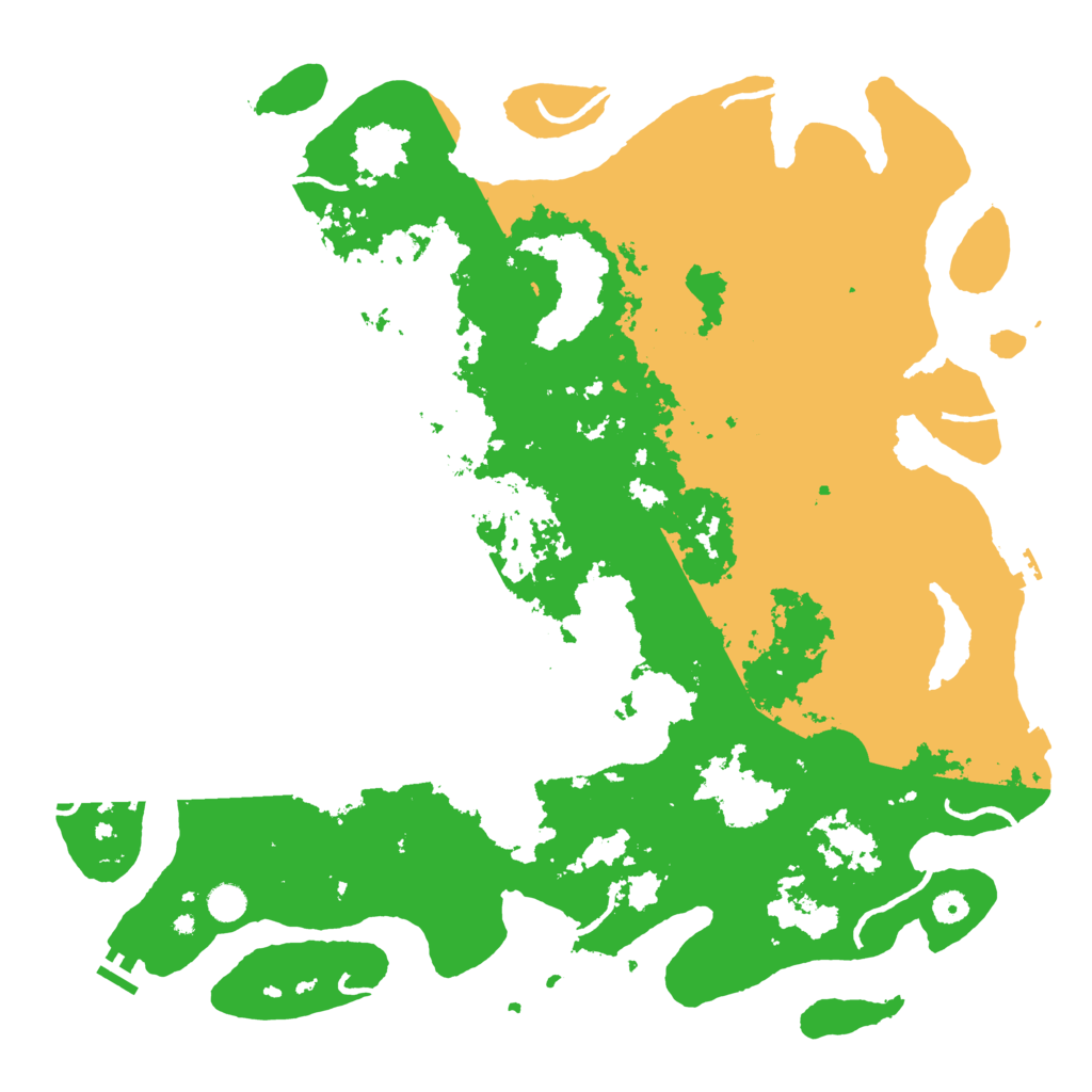 Biome Rust Map: Procedural Map, Size: 5000, Seed: 1674963048