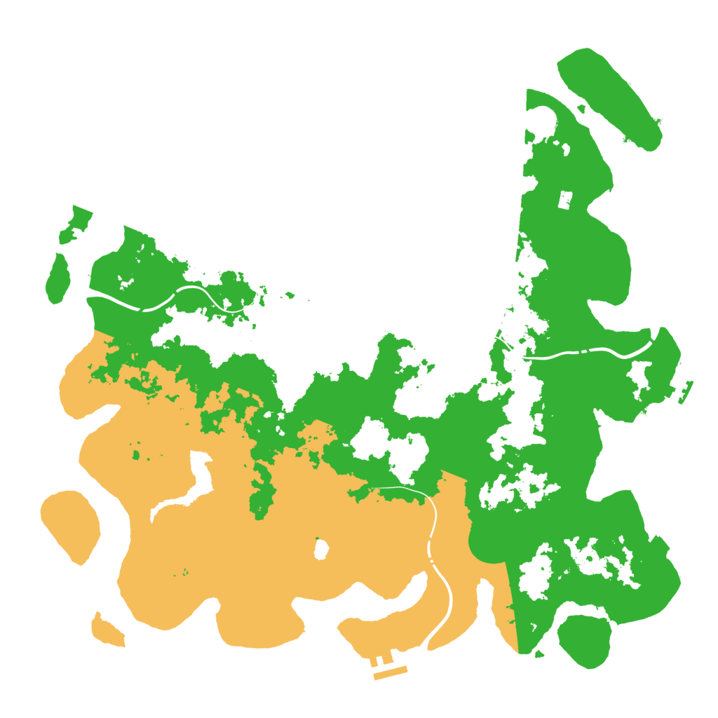 Biome Rust Map: Procedural Map, Size: 4250, Seed: 630633041