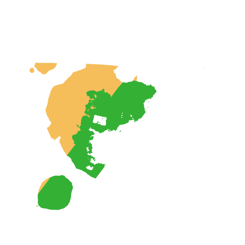 Biome Rust Map: Procedural Map, Size: 2000, Seed: 141114370