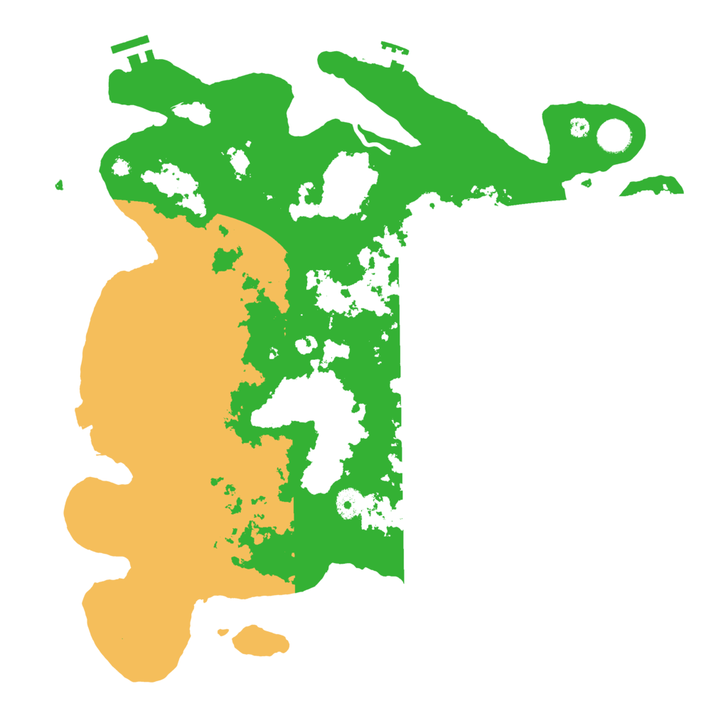 Biome Rust Map: Procedural Map, Size: 3800, Seed: 850950005