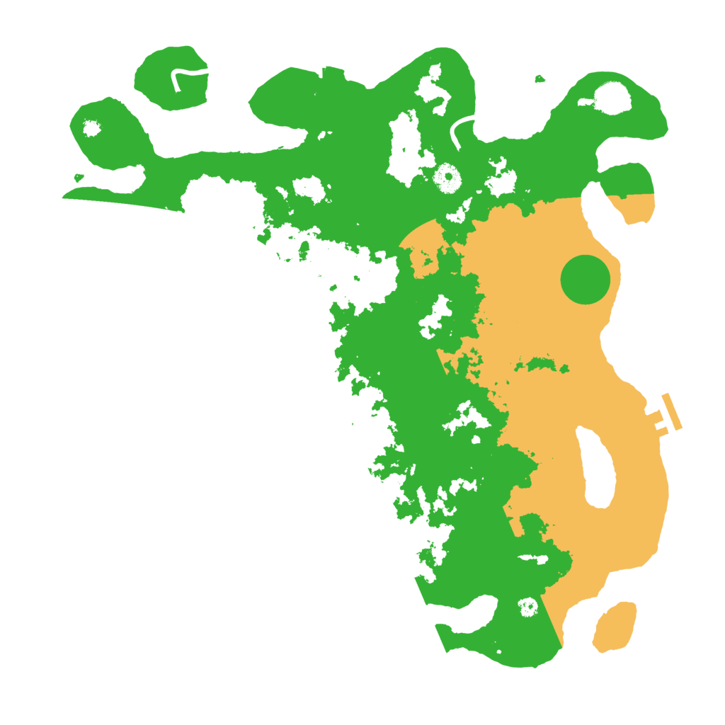 Biome Rust Map: Procedural Map, Size: 3850, Seed: 92966426