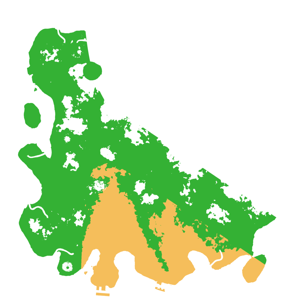 Biome Rust Map: Procedural Map, Size: 4500, Seed: 226381501