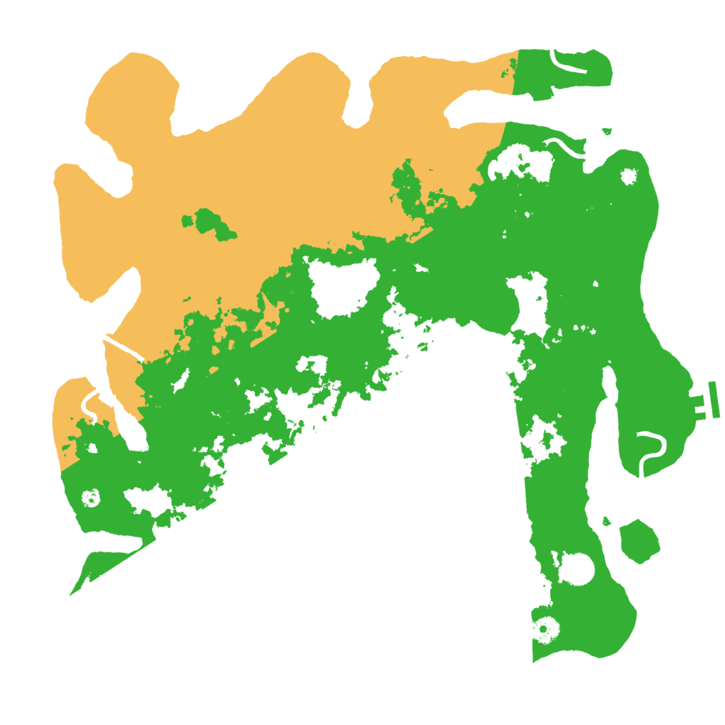 Biome Rust Map: Procedural Map, Size: 4000, Seed: 9192024