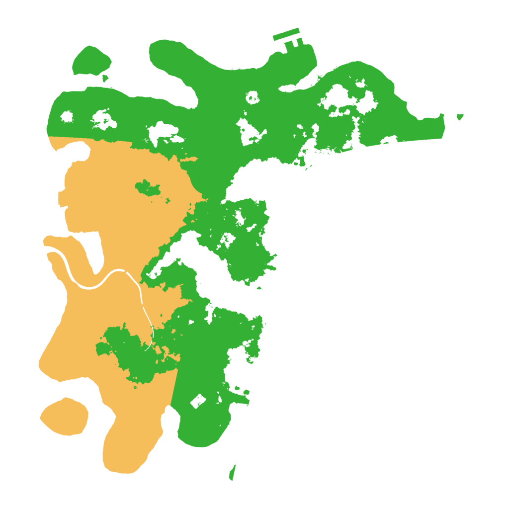 Biome Rust Map: Procedural Map, Size: 3800, Seed: 300340165