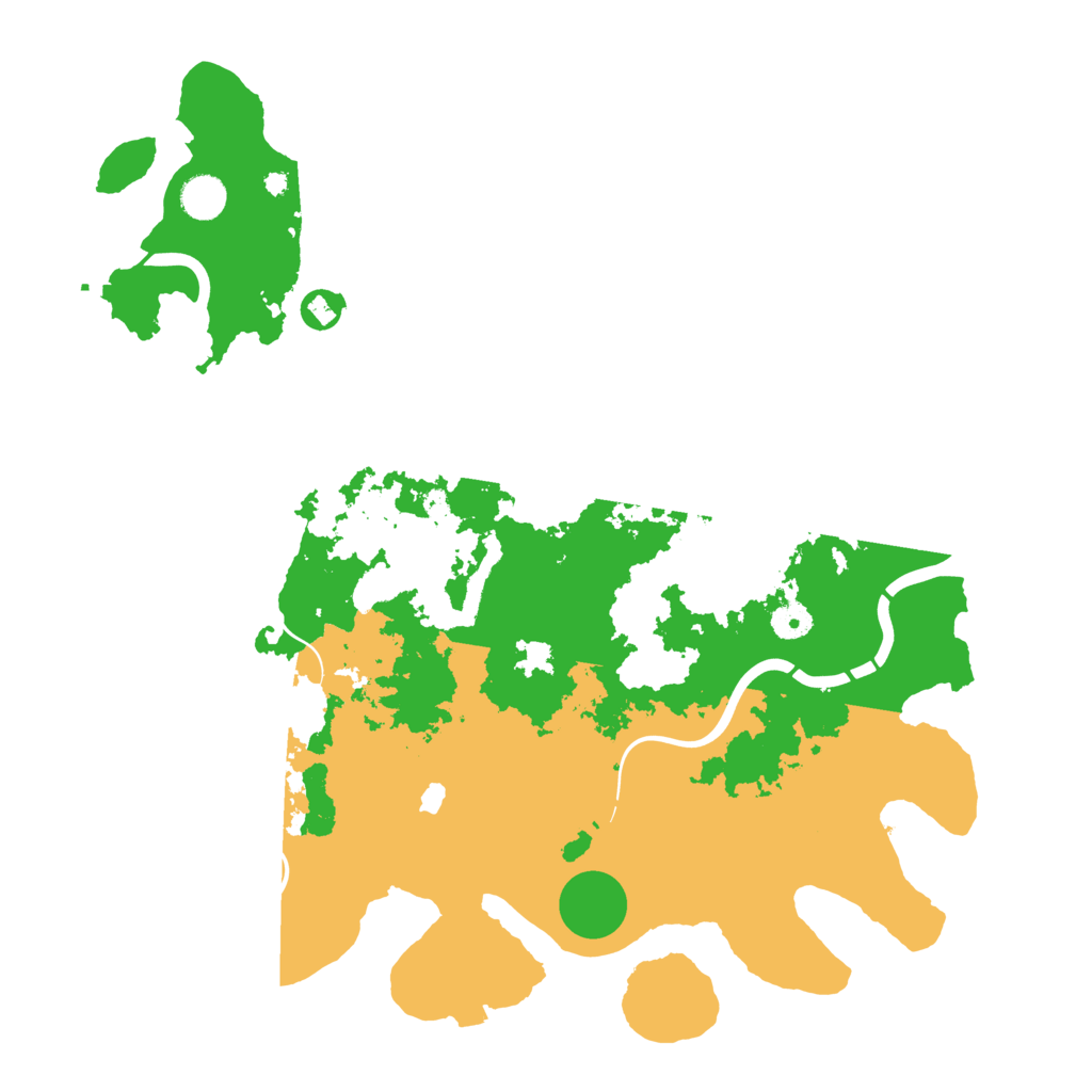 Biome Rust Map: Procedural Map, Size: 4250, Seed: 1371354183