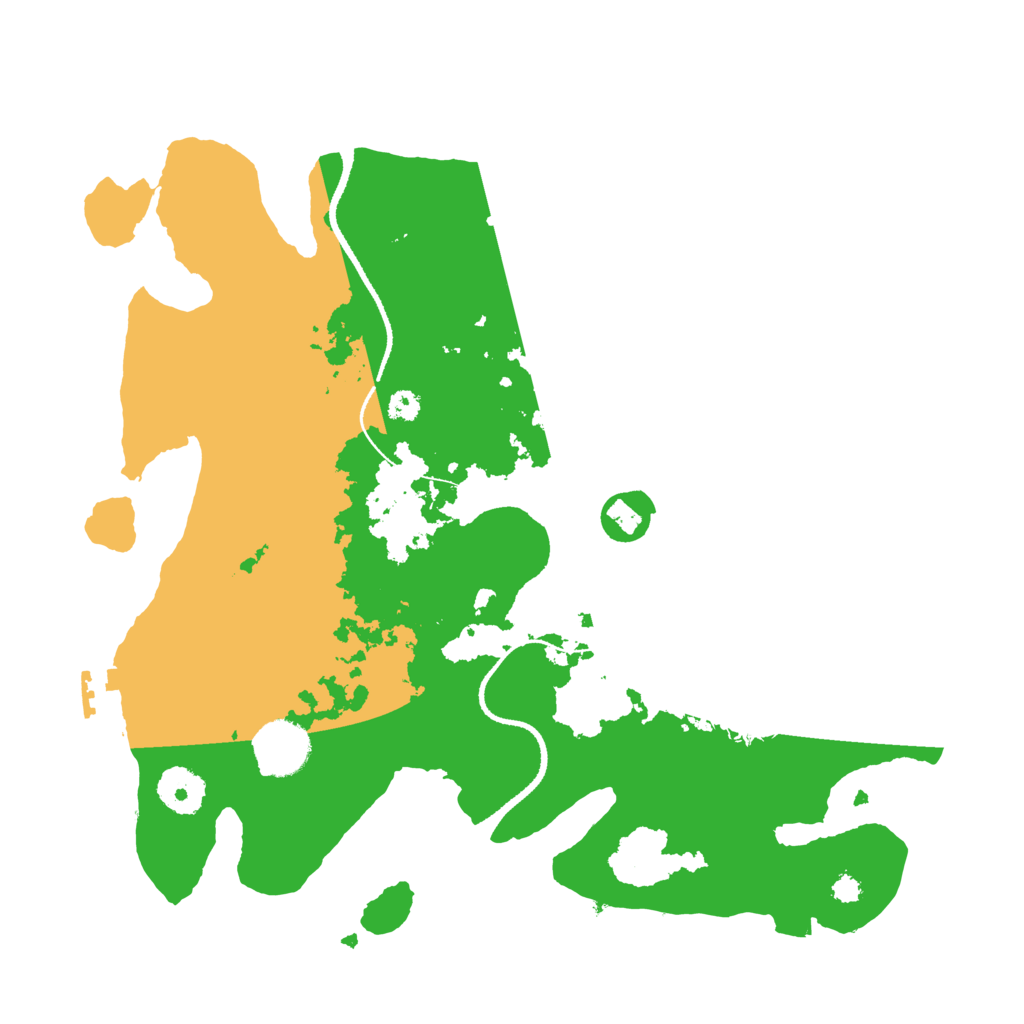 Biome Rust Map: Procedural Map, Size: 3300, Seed: 1809885909