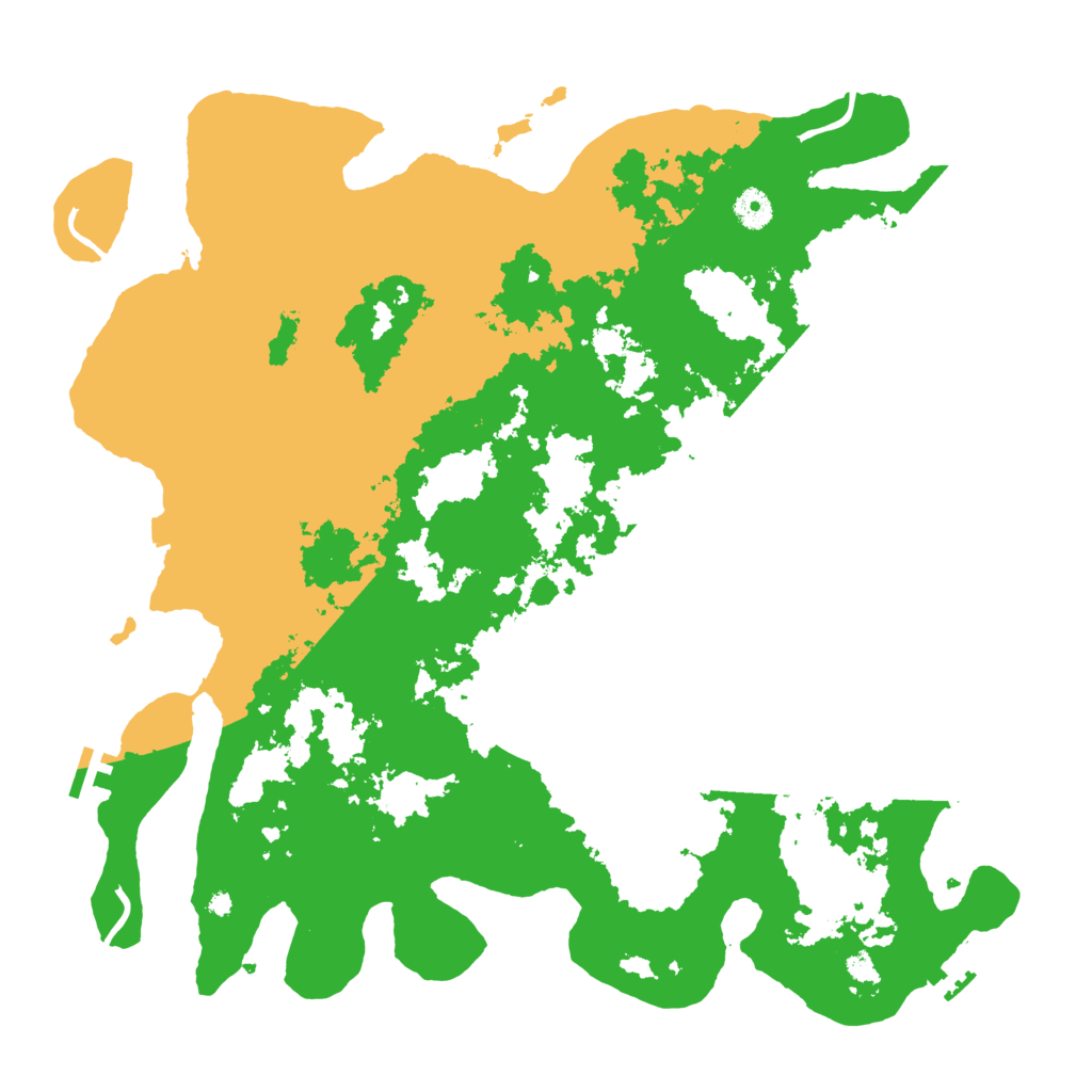 Biome Rust Map: Procedural Map, Size: 4250, Seed: 1383486671