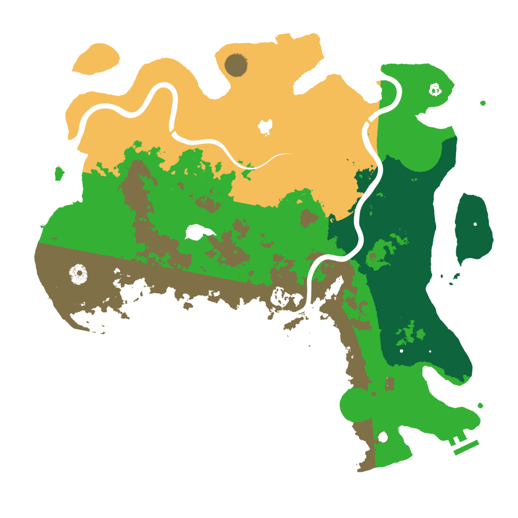 Biome Rust Map: Procedural Map, Size: 4000, Seed: 1506105609