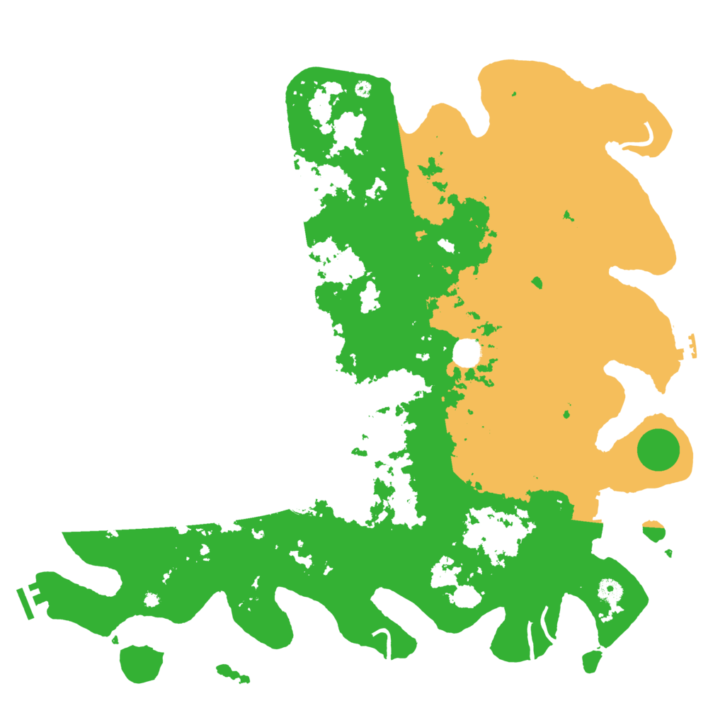 Biome Rust Map: Procedural Map, Size: 4500, Seed: 1562924309